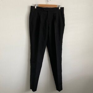 OppoSuits Sleek Black Men's Dress‎ Pants Size 36
